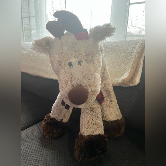 Two Encore Giant Plush Reindeer ๐ฆ Christmas ๐ Holiday - Picture 2 of 11